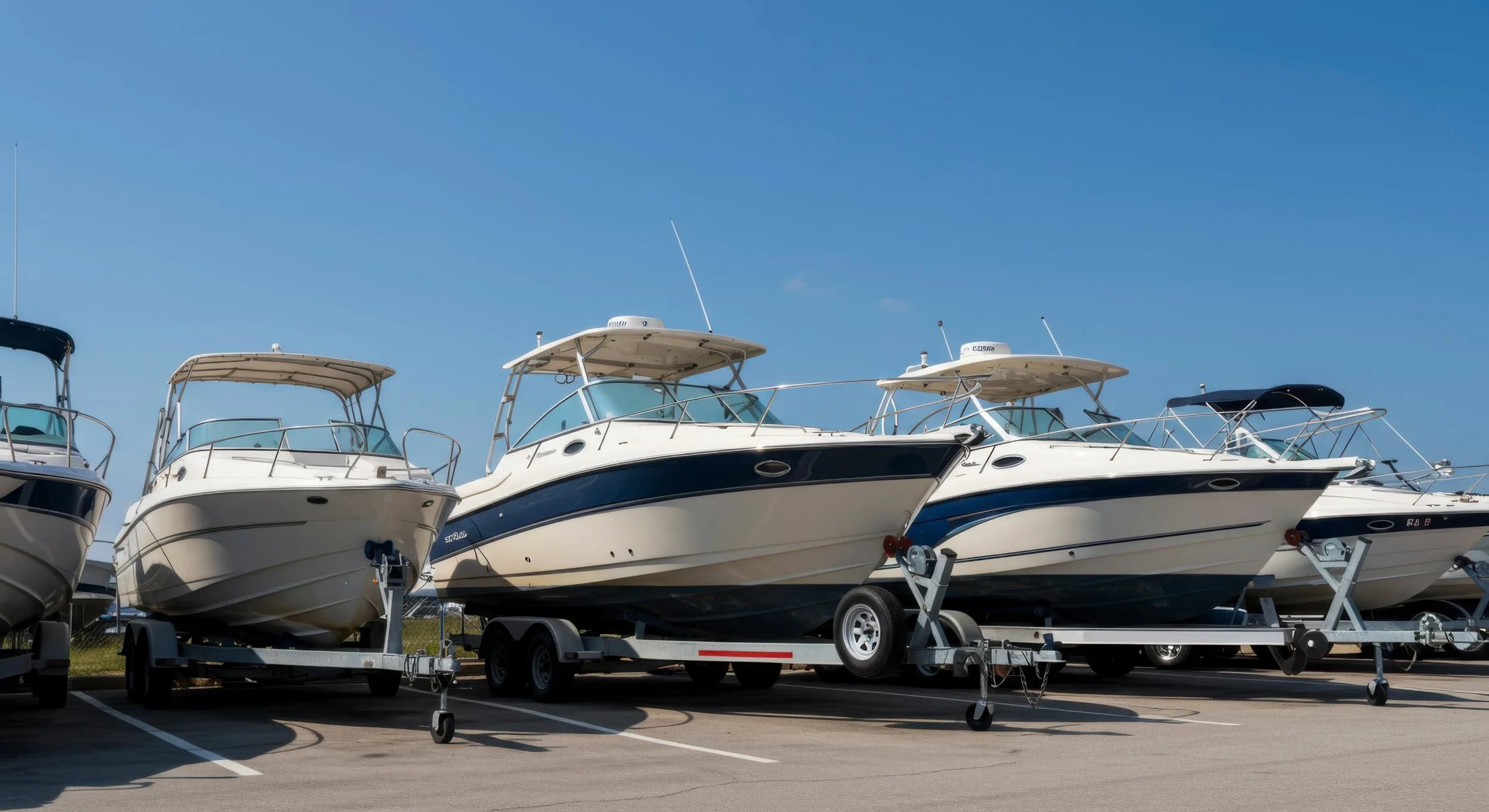 Boat storage at Prime Parking NWA
